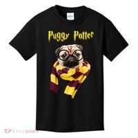 Puggy Potter Funny Parody Movie Kids T-Shirt thumb 0