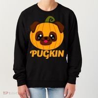 Pugkin Pumpkin Pug Women's Sweatshirt thumb 0