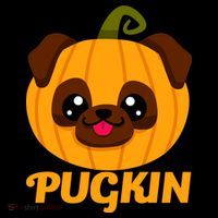 Pugkin Pumpkin Pug Mousepad thumb 1