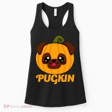 Pugkin Pumpkin Pug Women's Tank Top