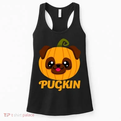 Pugkin Pumpkin Pug Women's Tank Top