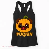 Pugkin Pumpkin Pug Women's Tank Top thumb 0