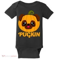 Pugkin Pumpkin Pug Baby Bodysuit thumb 0
