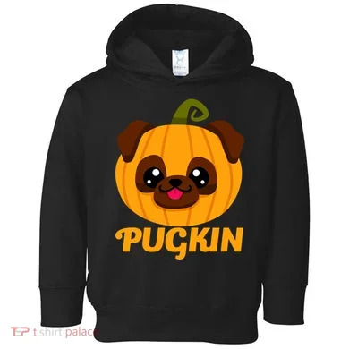 Pugkin Pumpkin Pug Toddler Hoodie
