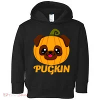 Pugkin Pumpkin Pug Toddler Hoodie thumb 0