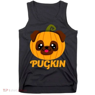 Pugkin Pumpkin Pug Tank Top