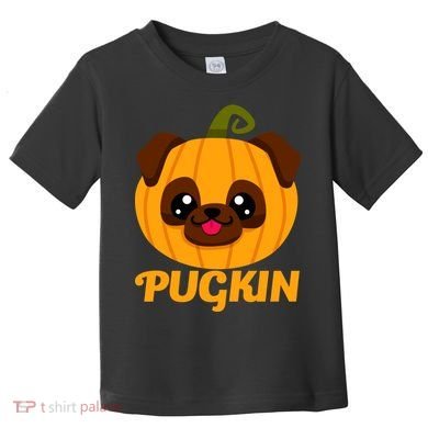 Pugkin Pumpkin Pug Toddler T-Shirt