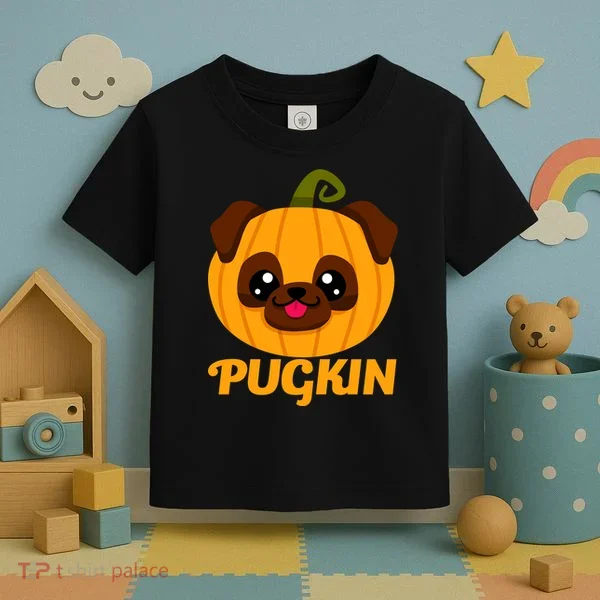 Pugkin Pumpkin Pug Toddler T-Shirt