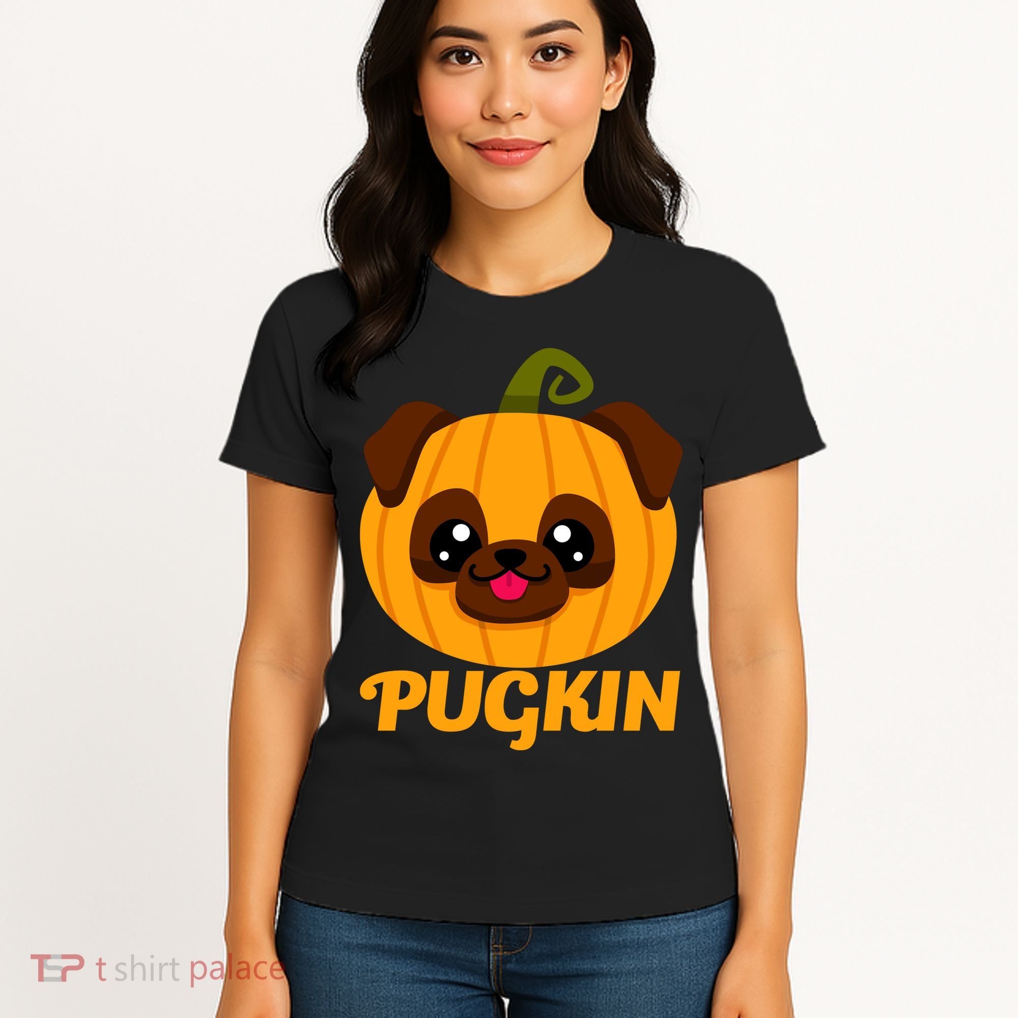 Pugkin Pumpkin Pug Women's T-Shirt
