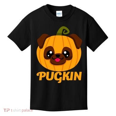 Pugkin Pumpkin Pug Kids T-Shirt