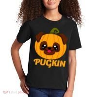 Pugkin Pumpkin Pug Kids T-Shirt thumb 2