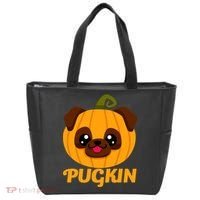 Pugkin Pumpkin Pug Tote Bag thumb 0
