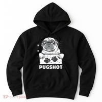 Pugshot Jail Prison Funny Pug Hoodie thumb 0
