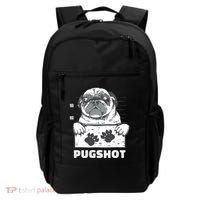 Pugshot Jail Prison Funny Pug Backpack thumb 0