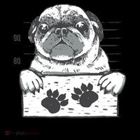 Pugshot Jail Prison Funny Pug Coffee Mug thumb 5