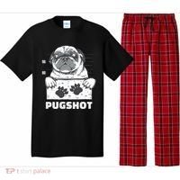Pugshot Jail Prison Funny Pug Pajama Set thumb 0