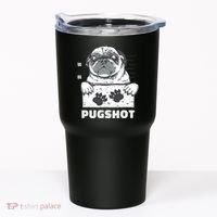 Pugshot Jail Prison Funny Pug Tumbler thumb 0