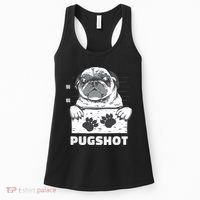 Pugshot Jail Prison Funny Pug Women's Tank Top thumb 0