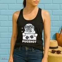 Pugshot Jail Prison Funny Pug Women's Tank Top thumb 2