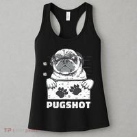 Pugshot Jail Prison Funny Pug Women's Tank Top thumb 3