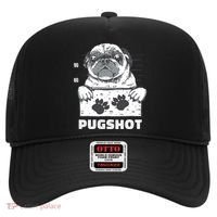 Pugshot Jail Prison Funny Pug Hat thumb 0