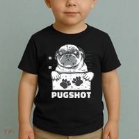 Pugshot Jail Prison Funny Pug Toddler T-Shirt thumb 2