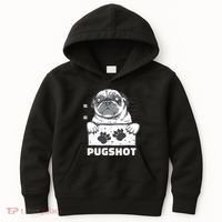 Pugshot Jail Prison Funny Pug Kids Hoodie thumb 0