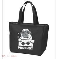 Pugshot Jail Prison Funny Pug Tote Bag thumb 3