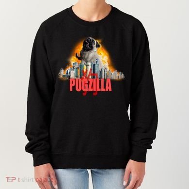 Pugzilla Funny Pug Women's Sweatshirt