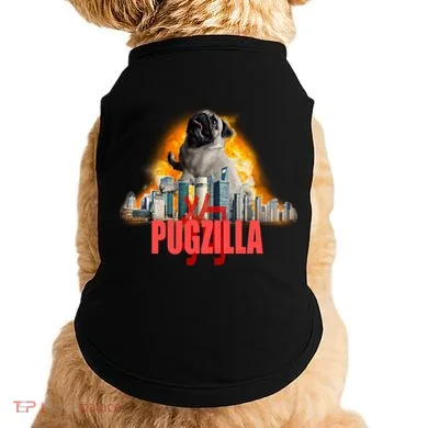 Pugzilla Funny Pug Doggie Tank