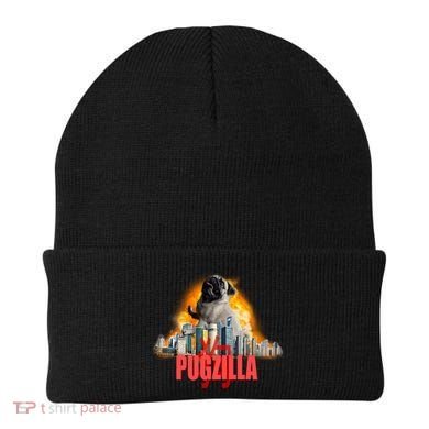 Pugzilla Funny Pug Beanie
