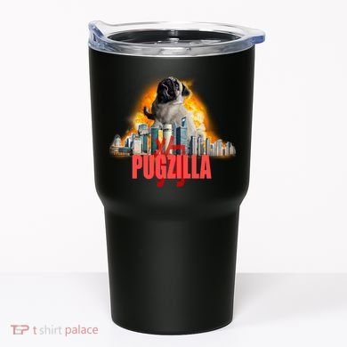Pugzilla Funny Pug Tumbler