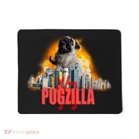 Pugzilla Funny Pug Mousepad thumb 0