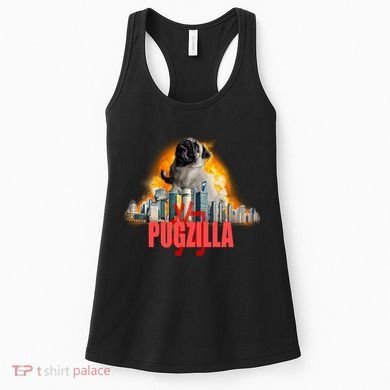 Pugzilla Funny Pug Women's Tank Top
