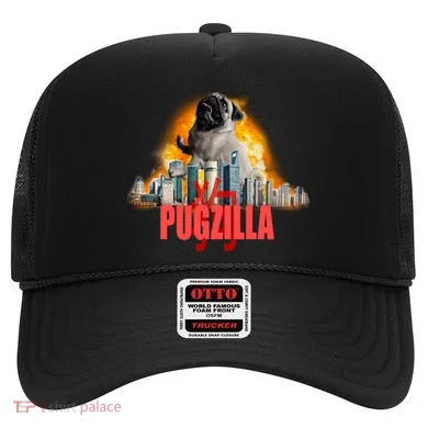 Pugzilla Funny Pug Hat