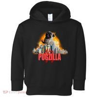 Pugzilla Funny Pug Toddler Hoodie thumb 0