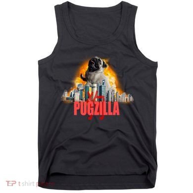 Pugzilla Funny Pug Tank Top