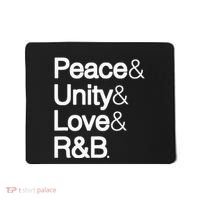 Peace Unity Love & R&B Rnb Soul Music Lovers Mousepad thumb 0