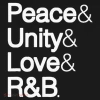 Peace Unity Love & R&B Rnb Soul Music Lovers Baby Bodysuit thumb 2