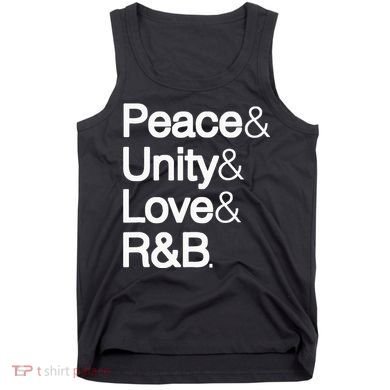 Peace Unity Love & R&B Rnb Soul Music Lovers Tank Top