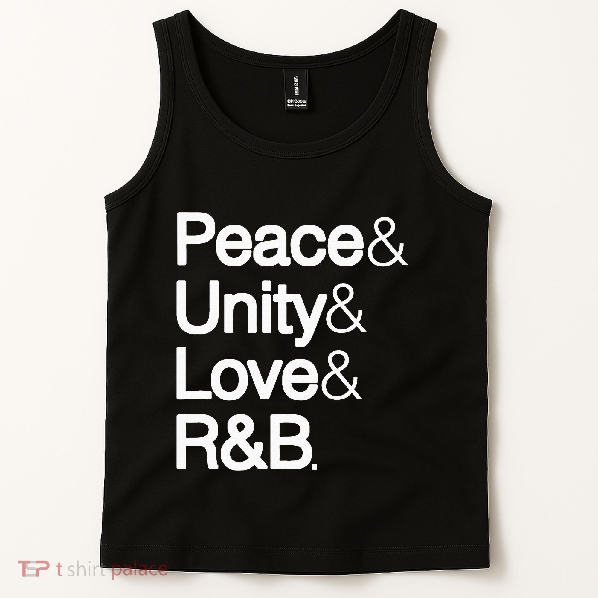 Peace Unity Love & R&B Rnb Soul Music Lovers Tank Top