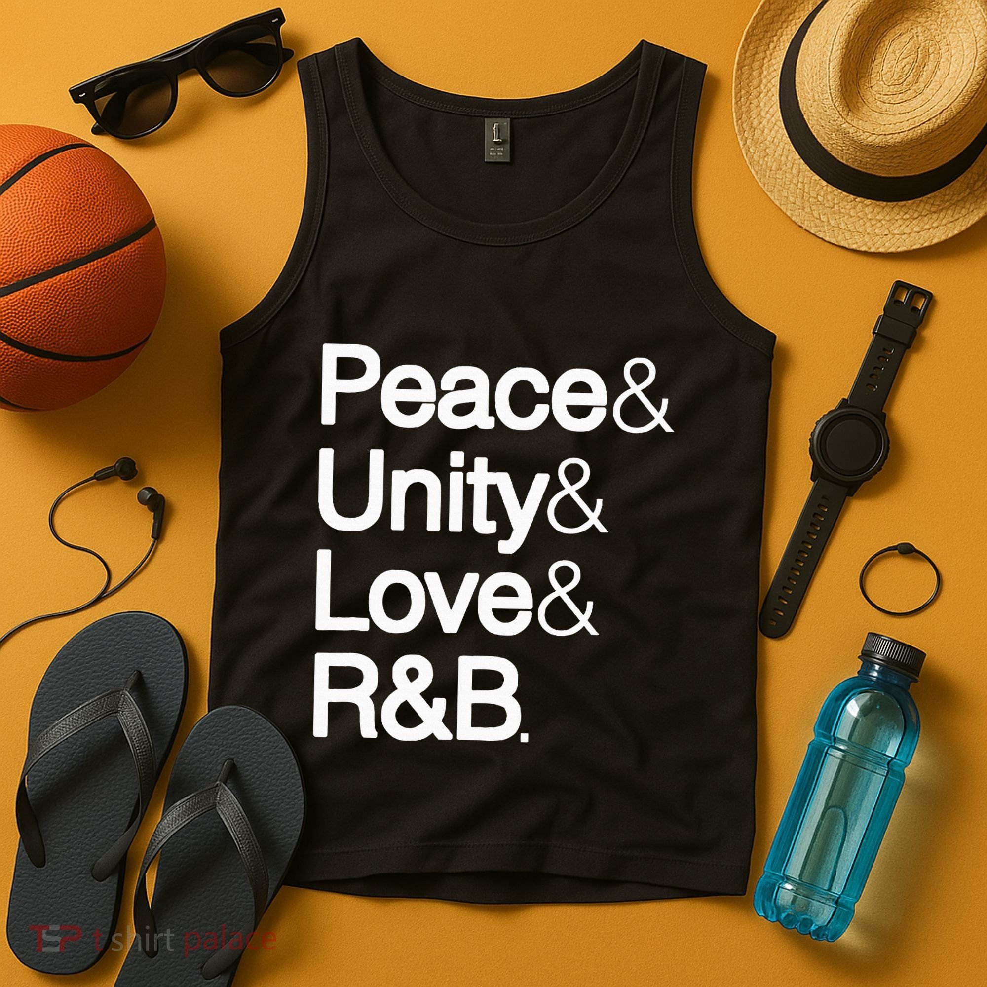 Peace Unity Love & R&B Rnb Soul Music Lovers Tank Top