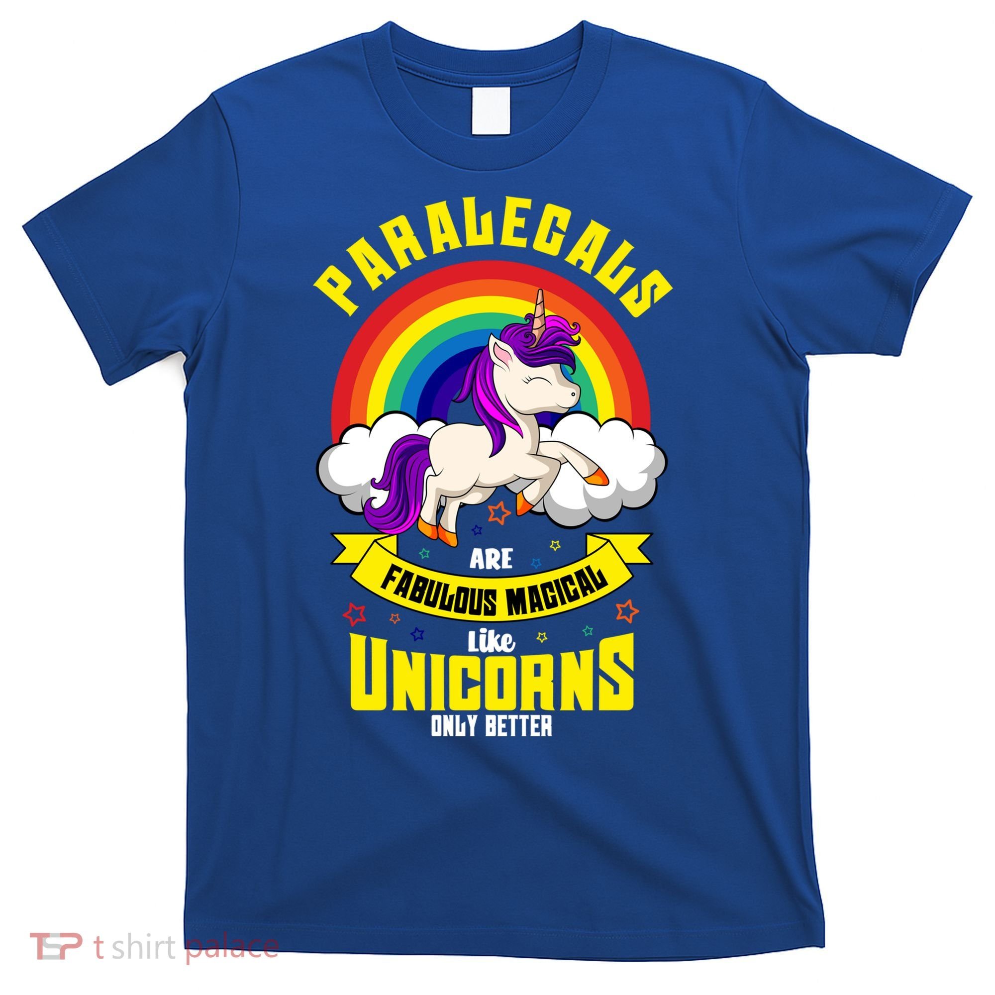 Paralegal Unicorn Law Attorney Legal Assistant Litigator Gift T-Shirt