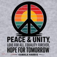 Peace Unity Love For All Equality Forever Hope For Tomorrow Women's Sweatshirt thumb 2