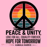 Peace Unity Love For All Equality Forever Hope For Tomorrow Coaster thumb 2