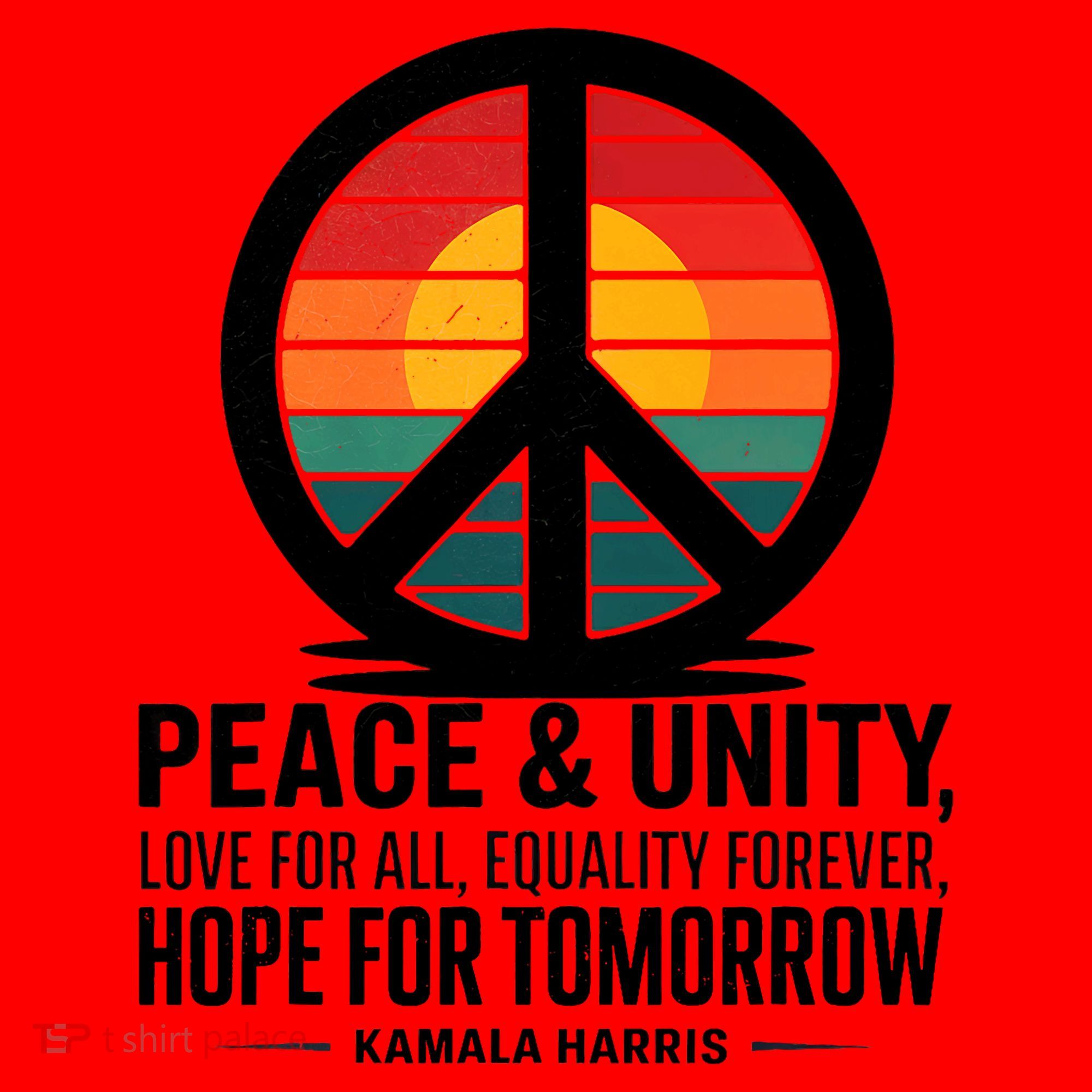 Peace Unity Love For All Equality Forever Hope For Tomorrow Santa Hat