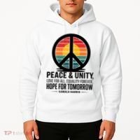 Peace Unity Love For All Equality Forever Hope For Tomorrow Hoodie thumb 2
