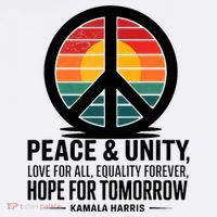 Peace Unity Love For All Equality Forever Hope For Tomorrow T-Shirt thumb 7