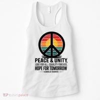 Peace Unity Love For All Equality Forever Hope For Tomorrow Women's Tank Top thumb 0