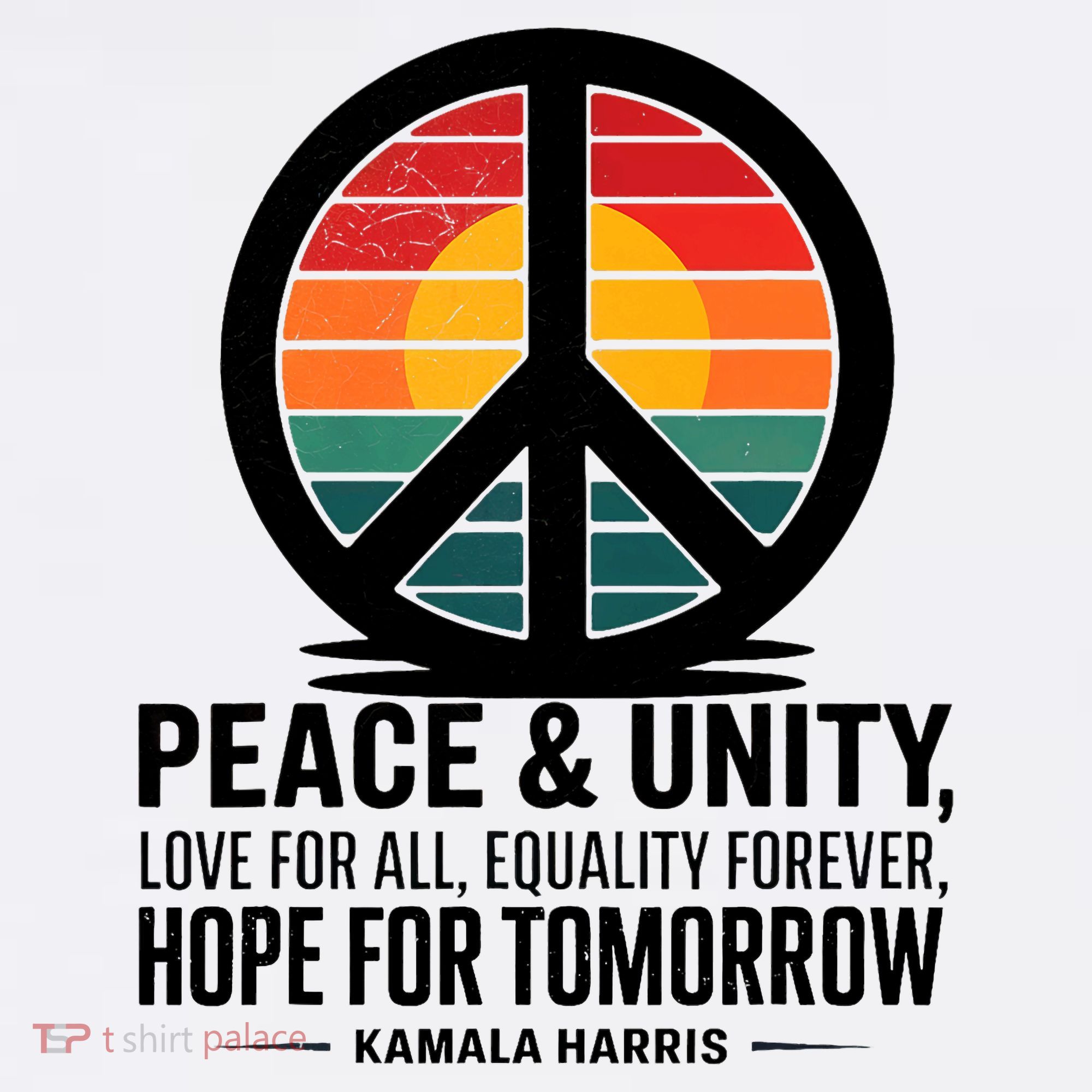 Peace Unity Love For All Equality Forever Hope For Tomorrow Women's Tank Top